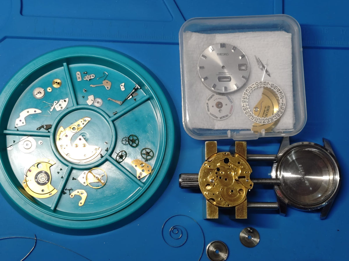 Seiko Seikomatic Weekdater – Ref. 6206-8130 – Kaliber 6206B, Automatik, Suwa Seikosha – Juni 1966 – frisch revidiert