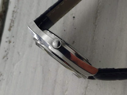 Seiko Lord Matic 5606-7072 – Caliber 5606A, 23 jewels, Suwa Seikosha – matte silver dial – January 1974 – freshly serviced