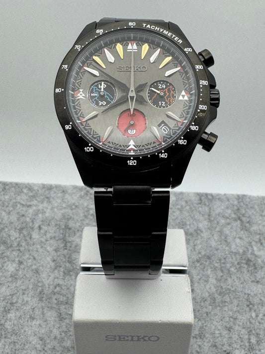 Seiko × Monster Hunter 20th Anniversary “Alatreon” Limited Edition – Ref. 8T63-03E0 (Full Set)