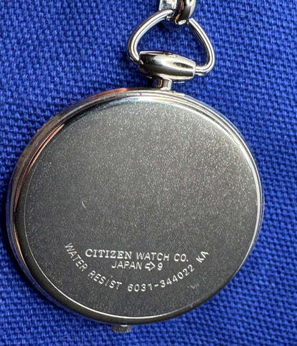 Citizen Taschenuhr „Shinkansen 30th Anniversary“ (1994) NOS Full Set JDM Ref. 6031-344022
