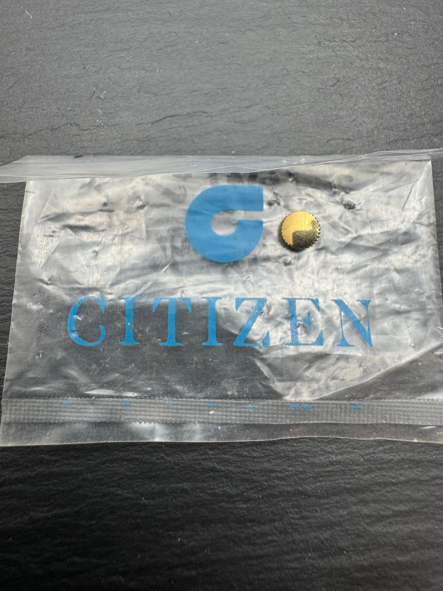 Citizen Replacement Crown, gold-colored – Ø 4.6 mm, Height 2.5 mm (1 piece) – NOS