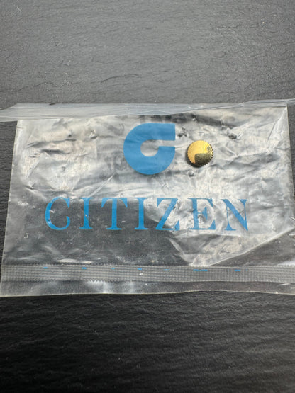 Citizen Replacement Crown, gold-colored – Ø 4.6 mm, Height 2.5 mm (1 piece) – NOS