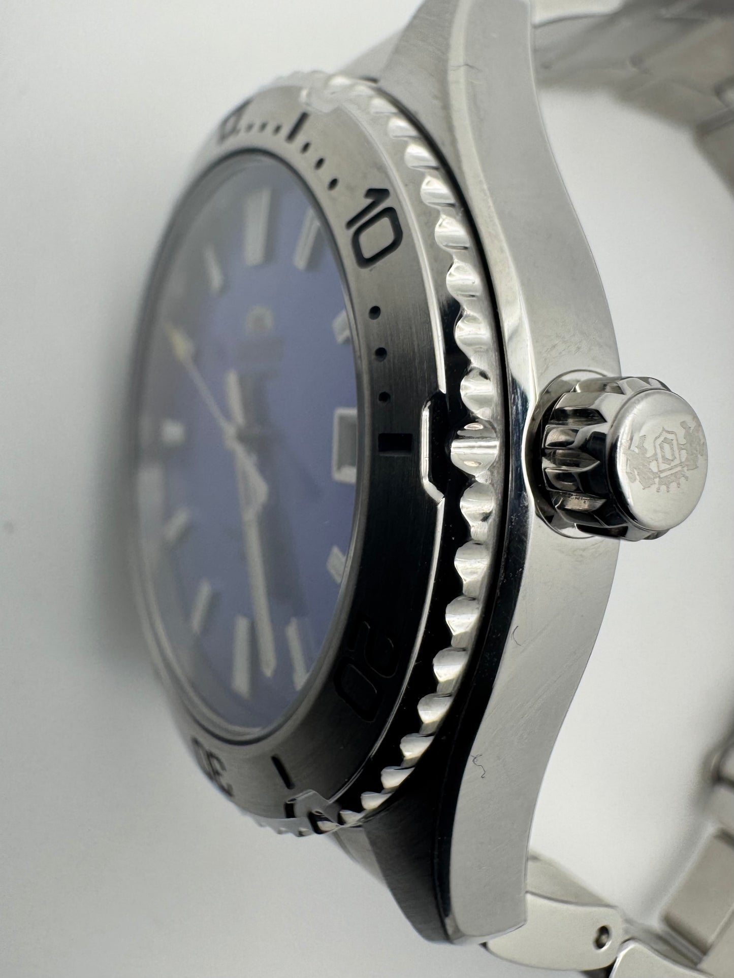 Orient Automatik Limited Edition F672-UAZ0 (Nr. 25/200) "Stainless Steel Blue Mako"