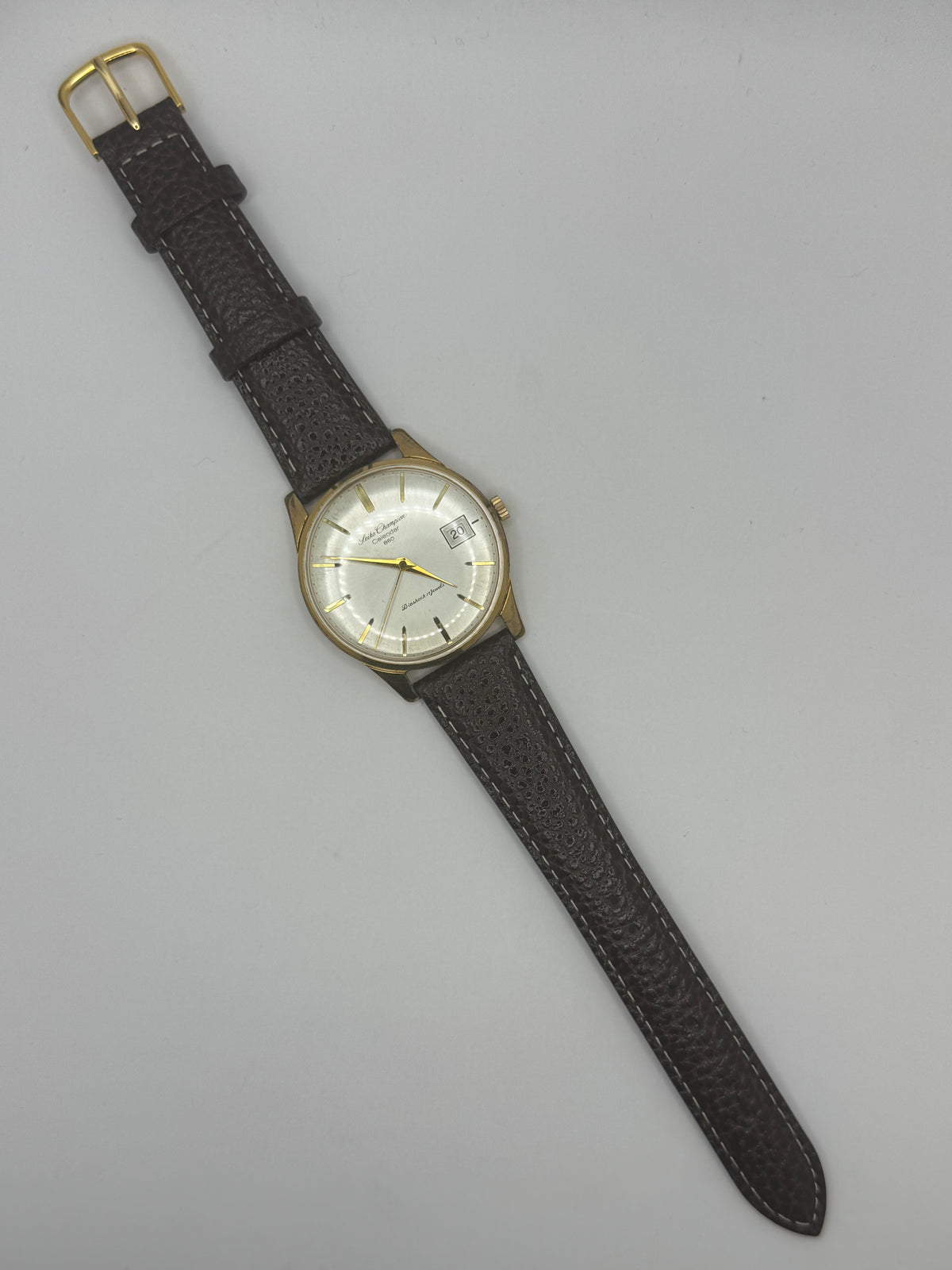 Seiko Champion Calendar 860 – Réf. J15017 – Calibre 860, remontage manuel, Daini Seikosha – 1963 – fraîchement révisée