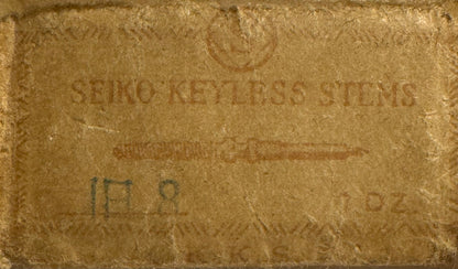 NOS Seiko winding stem – thread standard Type 8 (Old Type 8)