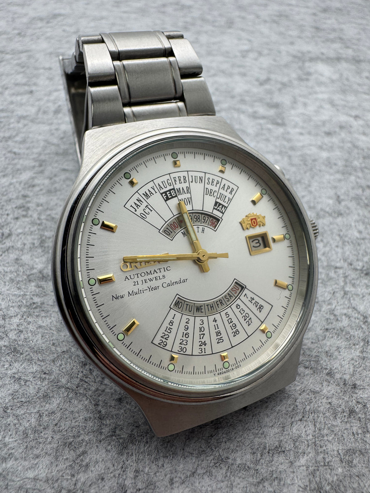 Orient New Multi-Year Calendar – JDM - Automatic 21 Jewels – late 1990s, approx. 43 mm