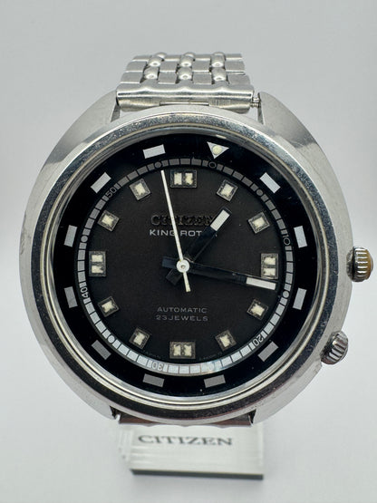 Citizen King Rotor Automatic 23 Jewels – Ref. 4-640055TA – Cal. 6400 – Juni 1969 JDM-Modell, in Japan revidiert