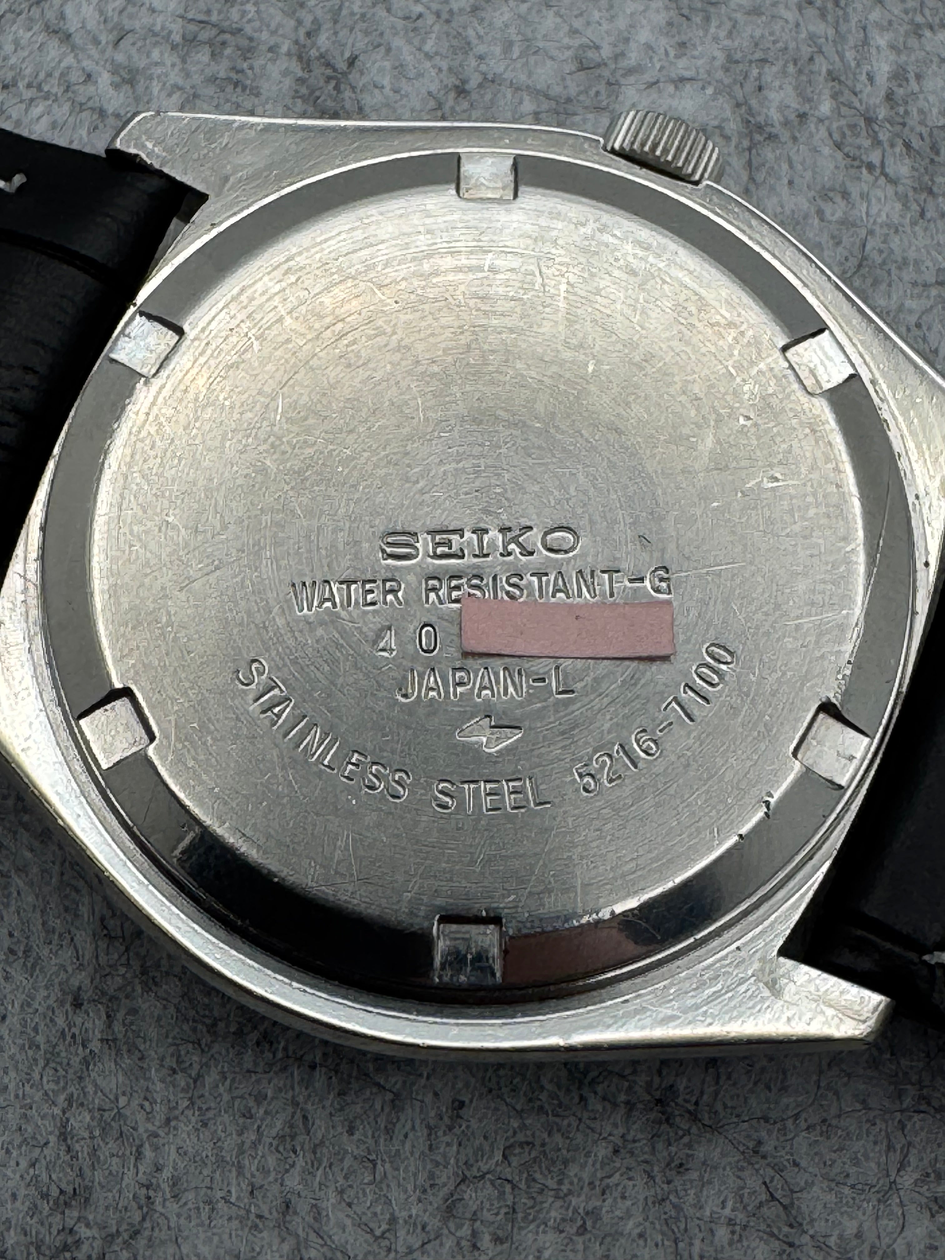 Seiko Lord Matic Special – Ref. 5216-7100 (October 1974, Japan