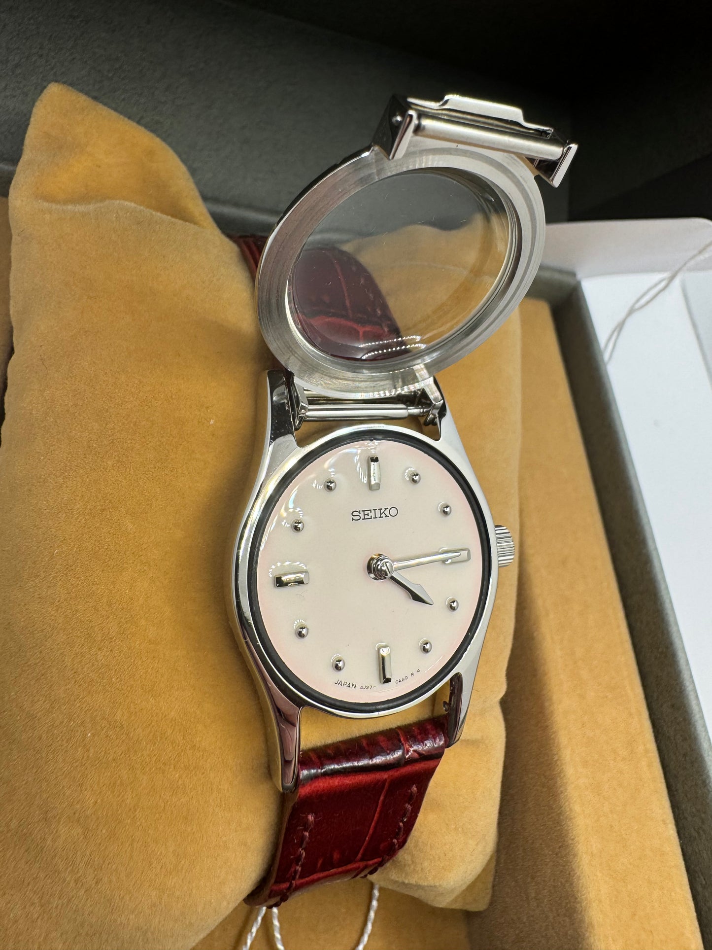 Seiko SQWK033 – JDM Blindenuhr (NOS Full Set, Juli 2020)
