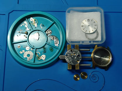 King Seiko 44KS – Ref. 4402-8000 – Caliber 4402A, manual wind with hacking seconds, Daini Seikosha – medallion case back – September 1966 – freshly serviced