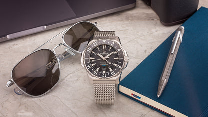 Formex REEF GMT Automatik COSC 300M "Schwarz/Blau" 42mm