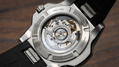 Formex REEF GMT Automatik COSC 300M "Schwarz/Vergoldet" 42mm