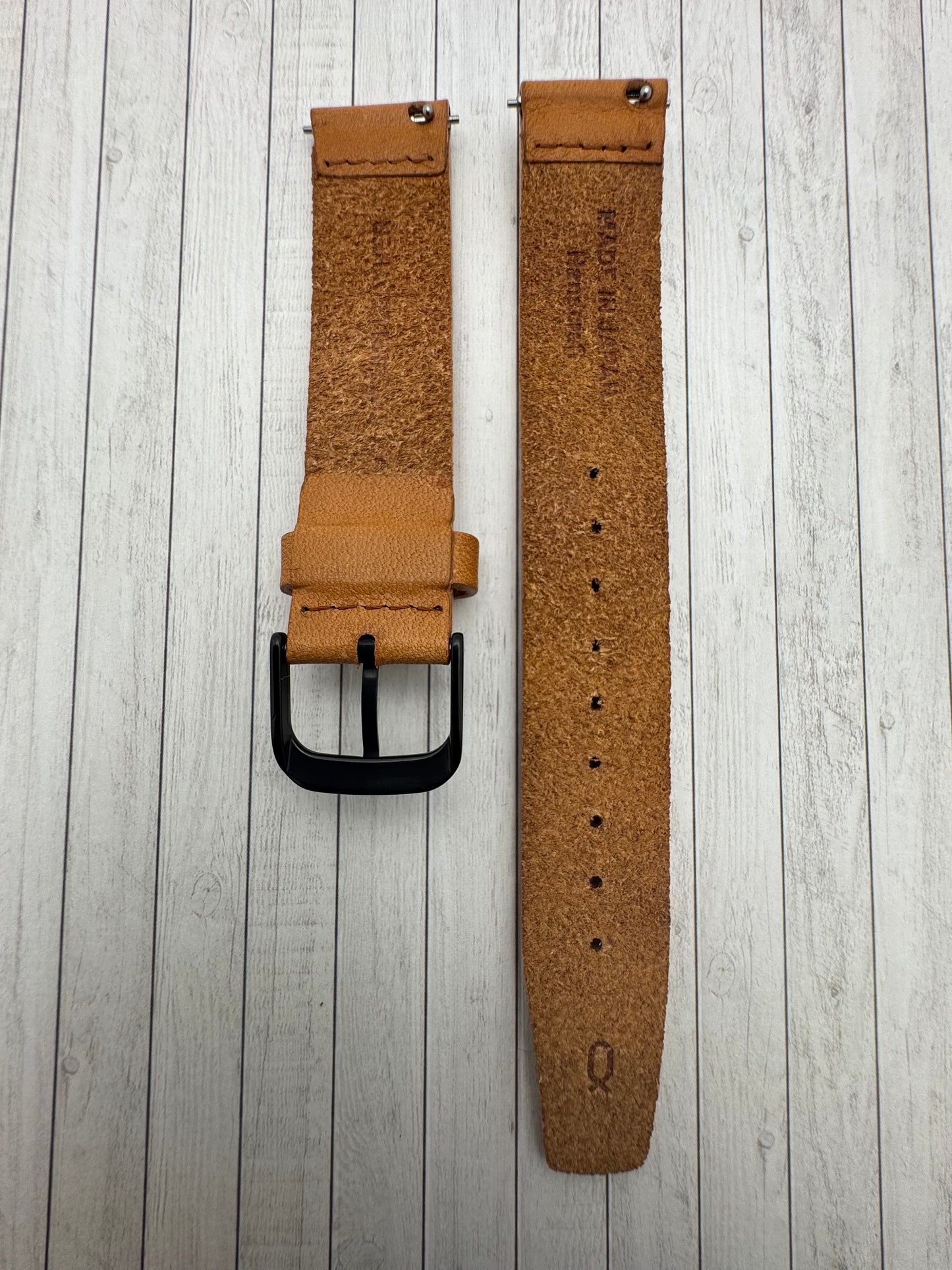 Knot Japan  – Tochigi Lederband 18 mm hellbraun (Made in Japan)