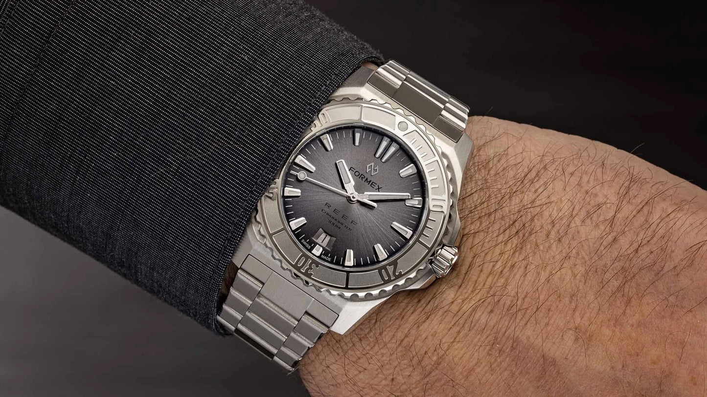 Formex REEF 42 Automatik COSC 300M "Silber" 42mm