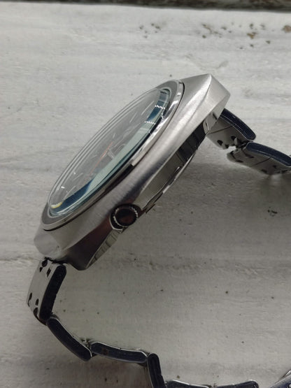 Seiko 5 Sports 6106-8560 – Feb. 1970 – blaues Dial, Originalband, revidiert
