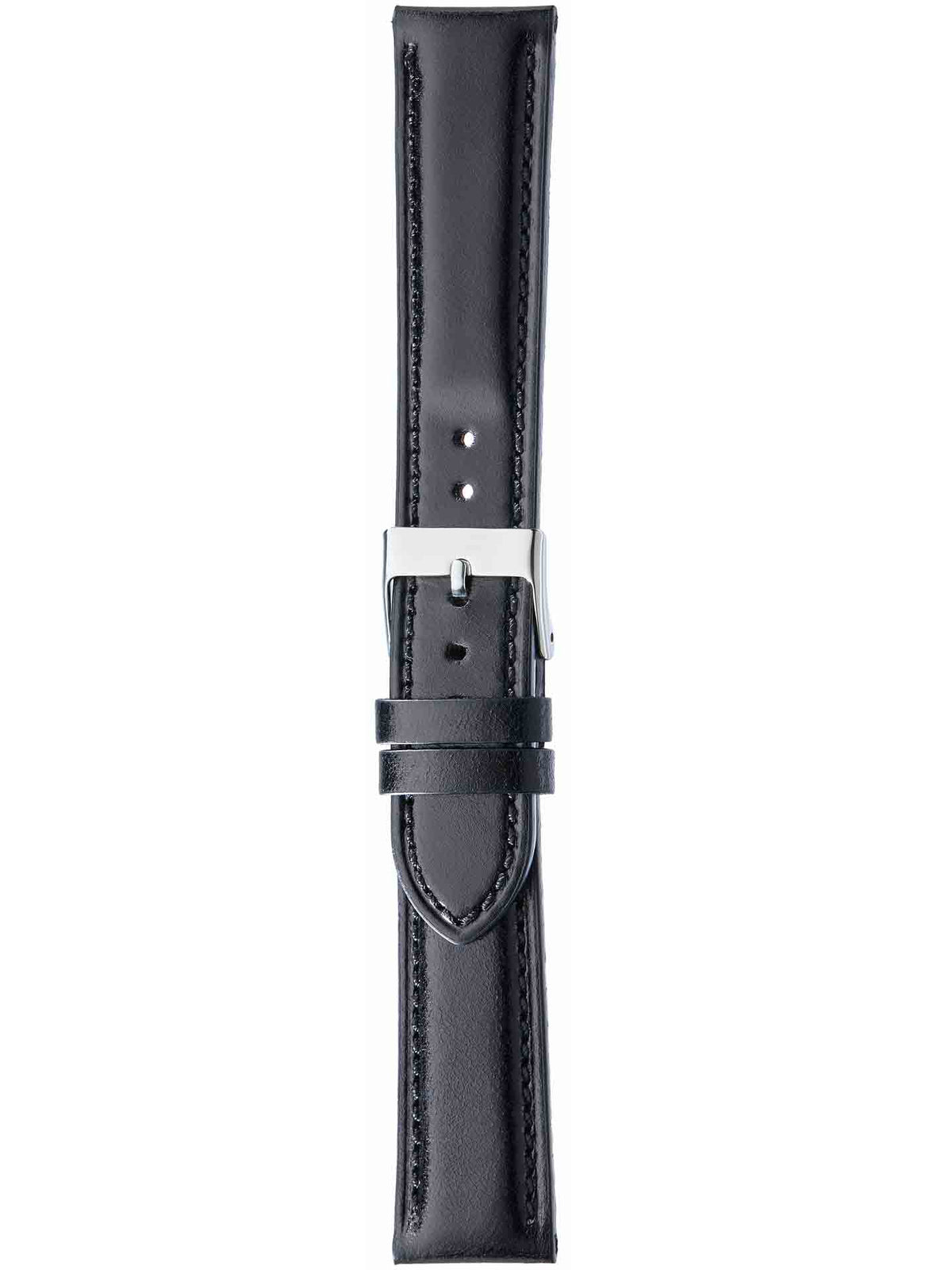 Herzog Venezia Lederarmband Schwarz