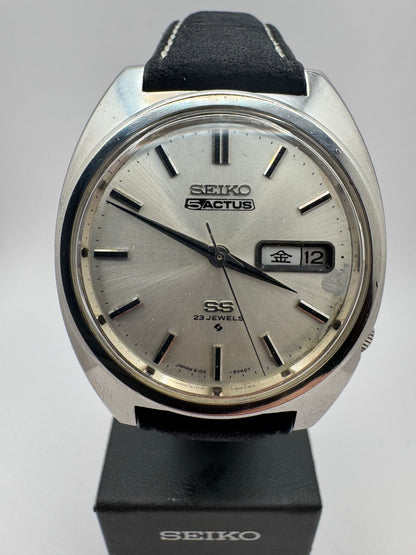 Vintage Seiko 5 Actus SS Automatic 23 Jewels Ref. 6106-8420 (November 1970) – JDM, Bilinguales Day-Date, Caliber 6106 (61GS-Verwandte Architektur) – Komplett revidiert Januar 2026