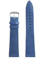 RIOS1931 Genuine Lizard Leather Watch Strap (Royal Blue) - 18mm - Length M