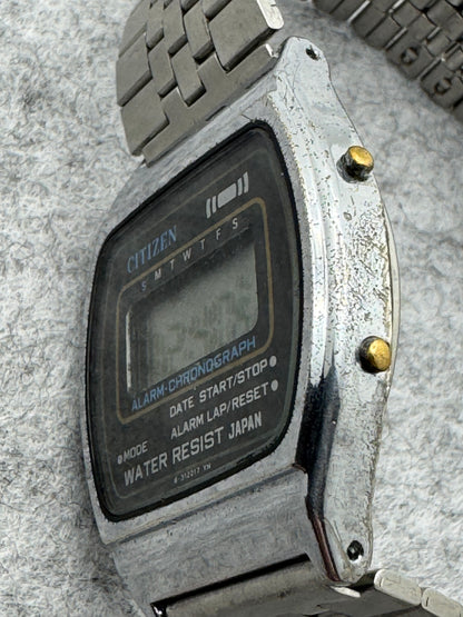 Citizen Alarm-Chronograph P080-312775 – digitale Citizen der 1980er Jahre – revidiert
