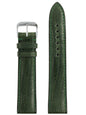 RIOS1931 Echt-Teju-Eidechsenleder-Uhrenarmband (Forstgrün) - 18mm - Länge M