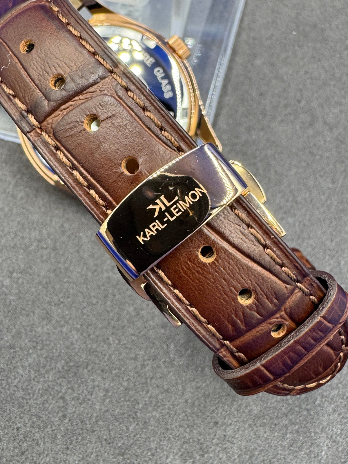 KARL-LEIMON Single Moonphase Gold Silver