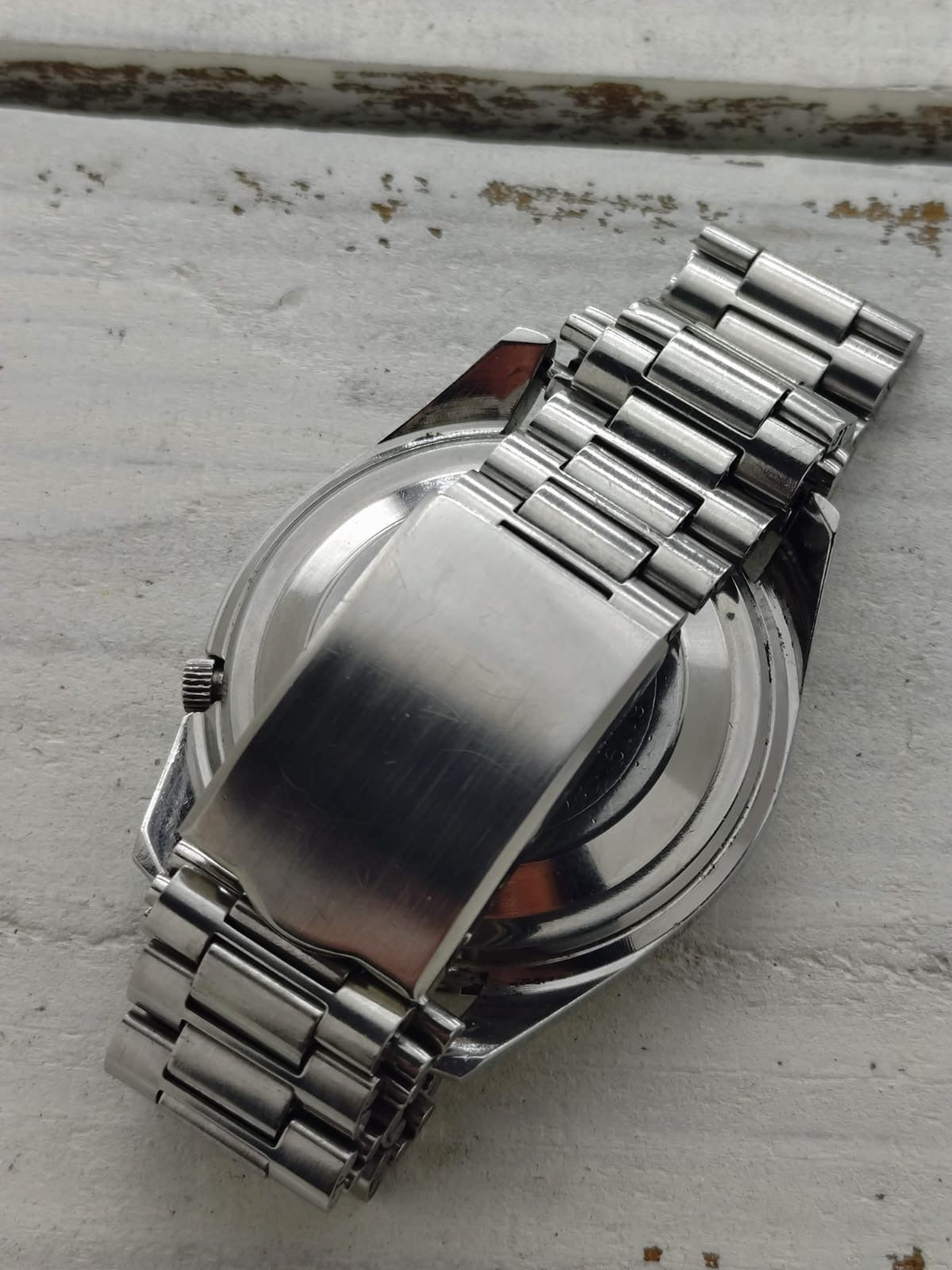 Seiko 5 – Réf. 6119-8031 – Calibre 6119, 21 rubis, Suwa Seikosha – lunette cannelée – juillet 1968 – fraîchement révisée