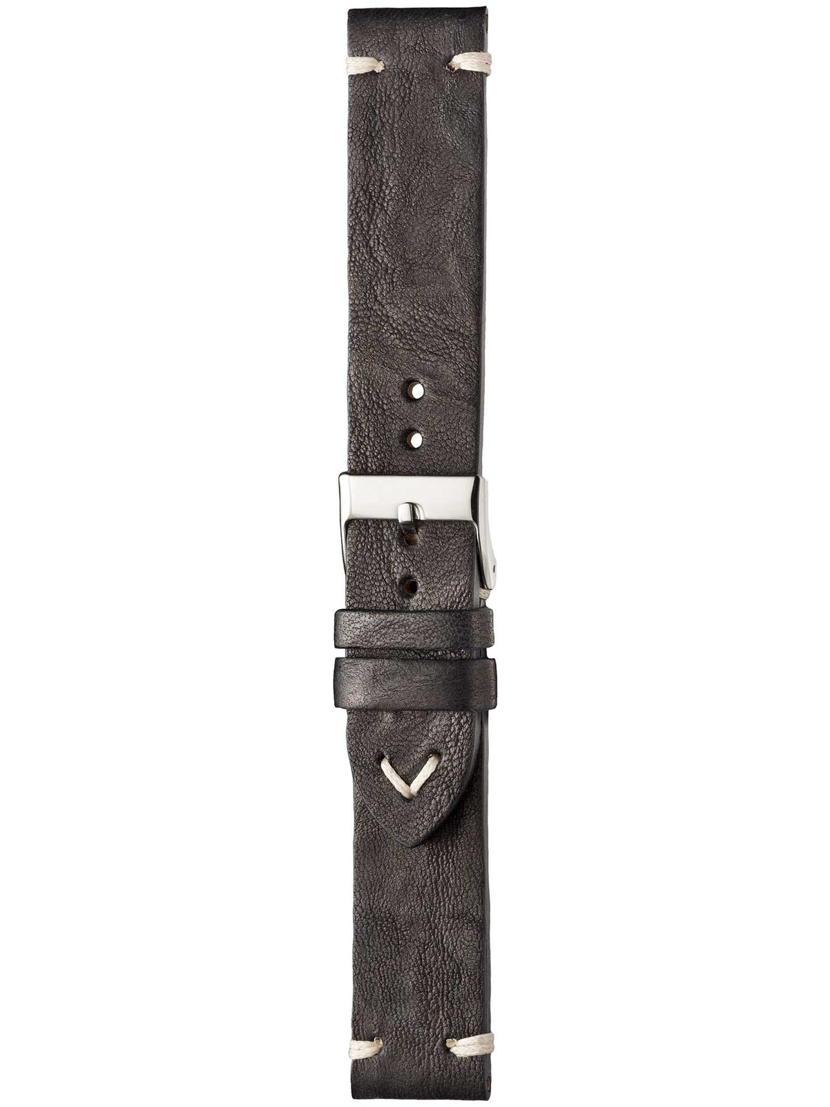 Herzog Parma Lederarmband Schwarz