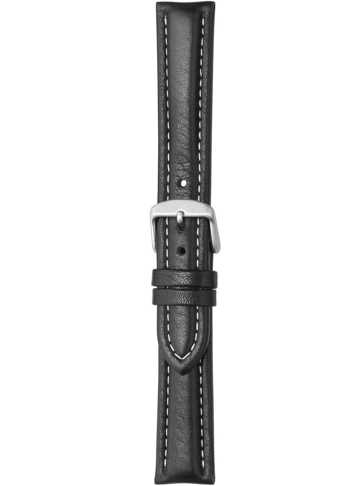 Herzog Bio-Leder Lederarmband Schwarz