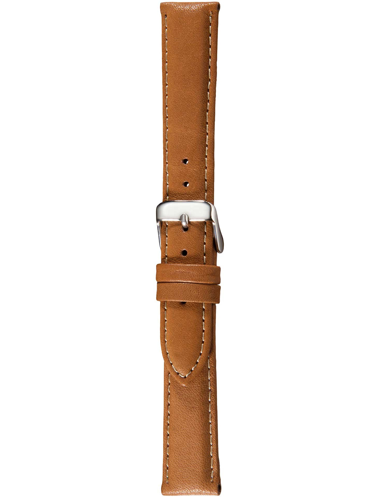 Herzog Bio-Kalb Lederarmband Hellbraun