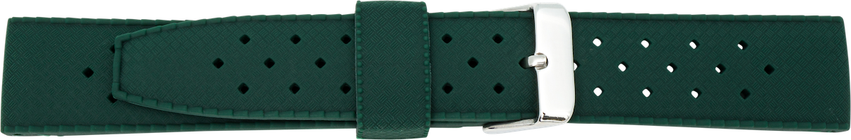 Silicone Watch Strap green XL - 20mm