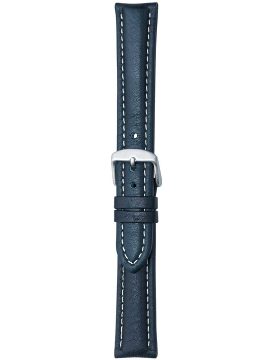 Herzog Bio-Leder Lederarmband Blau