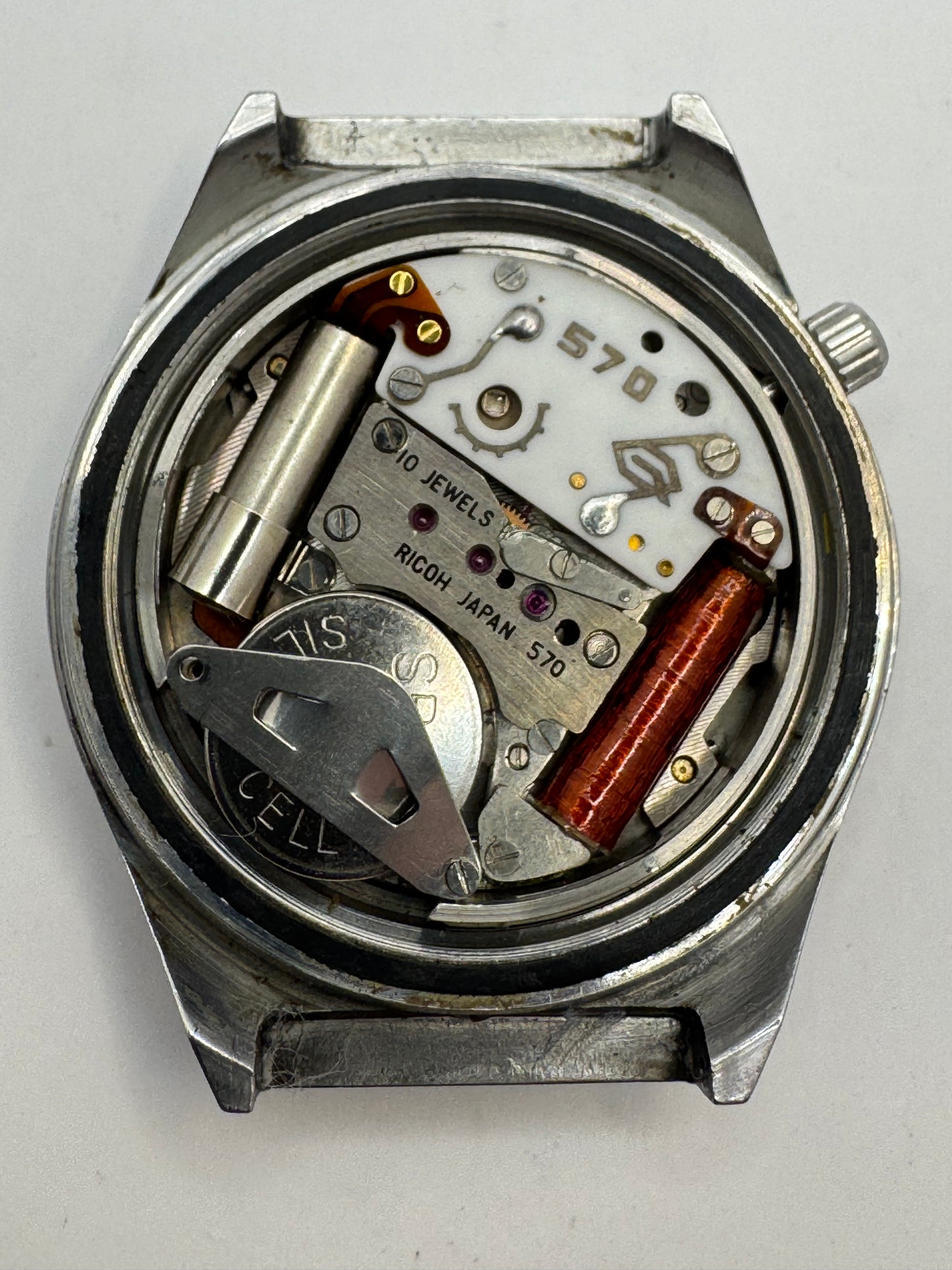 Ricoh Riquartz RL – Ref. 571006B – frühes Inhouse-Quarz – Japan ca. 1974–1976