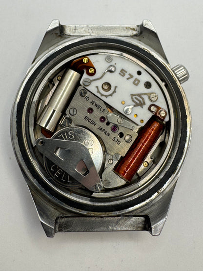 Ricoh Riquartz RL – Ref. 571006B – frühes Inhouse-Quarz – Japan ca. 1974–1976