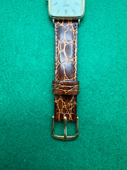 Seiko Quarz 6431-5090 – Rechteckige Dresswatch der frühen 1980er Jahre (Januar 1981)