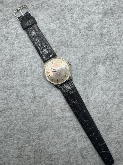 Seiko Crown Special J14100 – Cadran Tropical – Cal. 341, 23 rubis – fraîchement révisée d'une collection d'horloger japonais