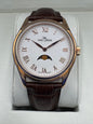 KARL-LEIMON Single Moonphase Gold Silver – Frontansicht