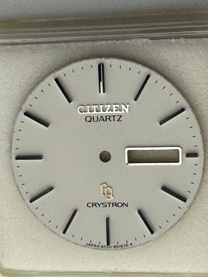 Citizen Crystron Quartz – Zifferblatt 8550-851835-K (NOS)