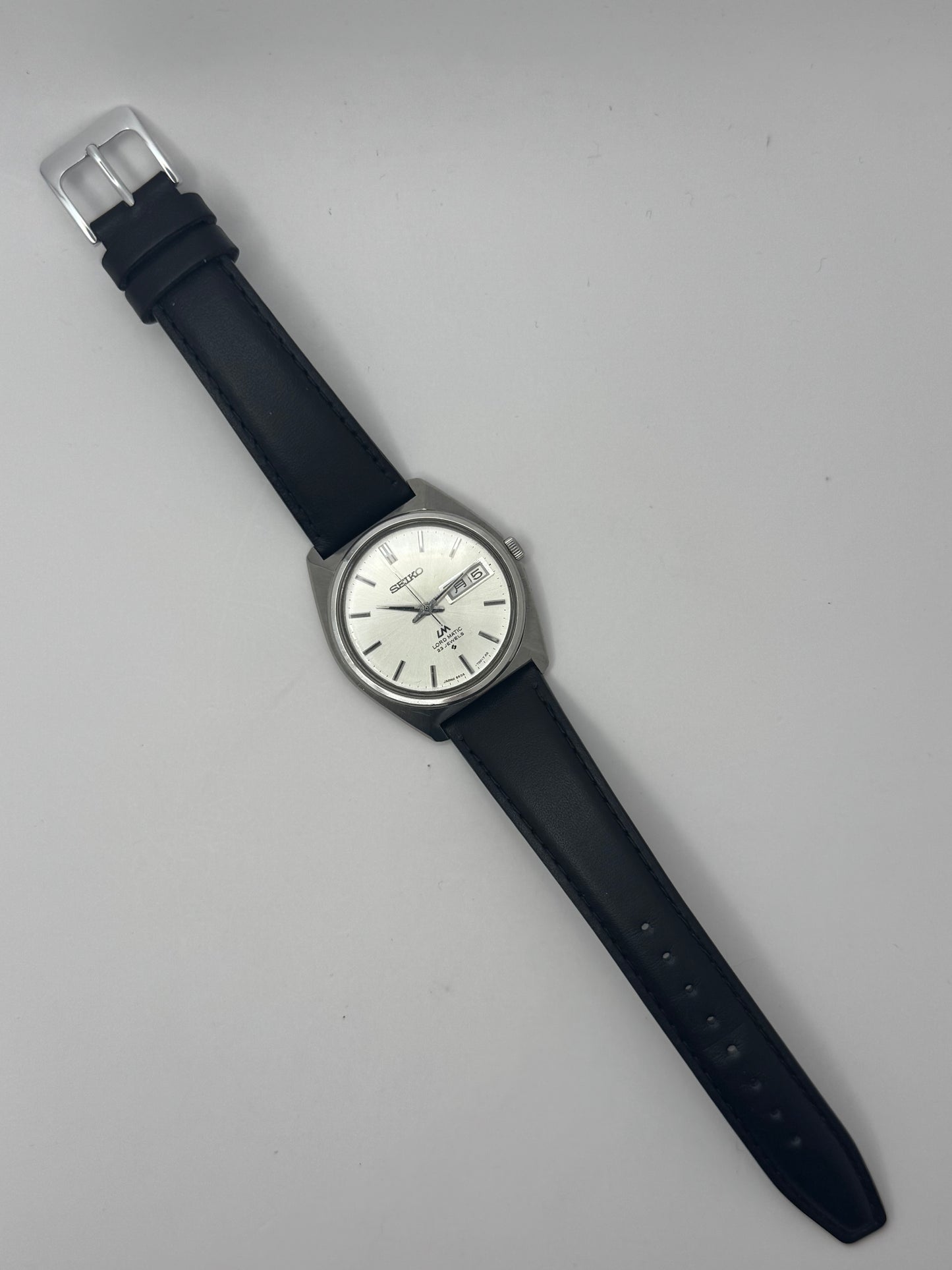 Seiko Lord Matic LM Day-Date - Ref. 5606-7000 (September 1969) – Hi-Beat „56KS"-Architektur – unpoliert, frisch revidiert