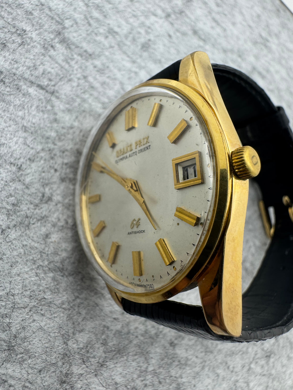 Orient Grand Prix Olympia Auto Orient 64 – 64 Jewels – Automatik – Tokyo 1964 – Vintage Japan