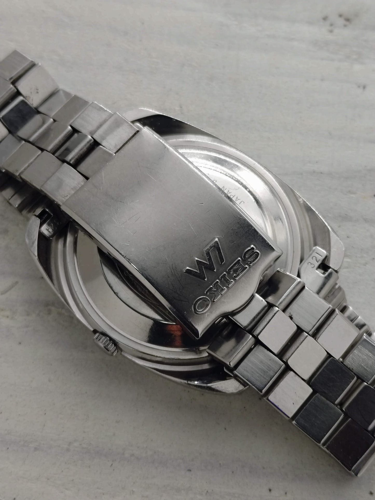 Seiko Lord Matic 5606-7130 – Dez. 1969 – Day-Date, Original-Stahlband, revidiert