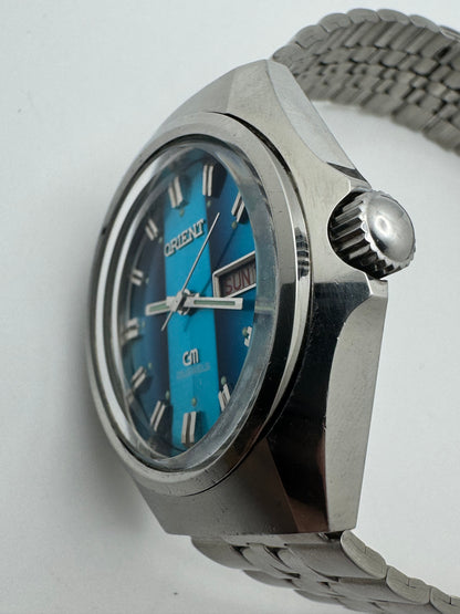 Orient GM Automatic 25 Jewels - Turquoise Dial - 1970s