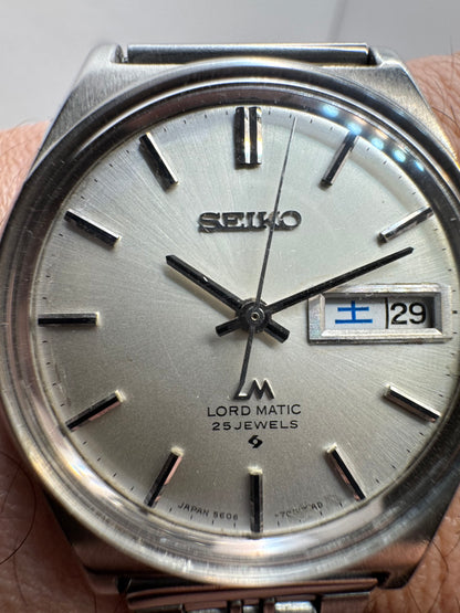 Seiko Lord Matic 5606-7010 – Dezember 1970 – 25 Jewels – JDM Vintage Klassiker – frisch revidiert
