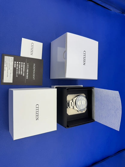 Citizen INDEPENDENT BA7-115-91 – Sportlicher JDM-Chronograph der „Timeless Line“ (neu, ungetragen)