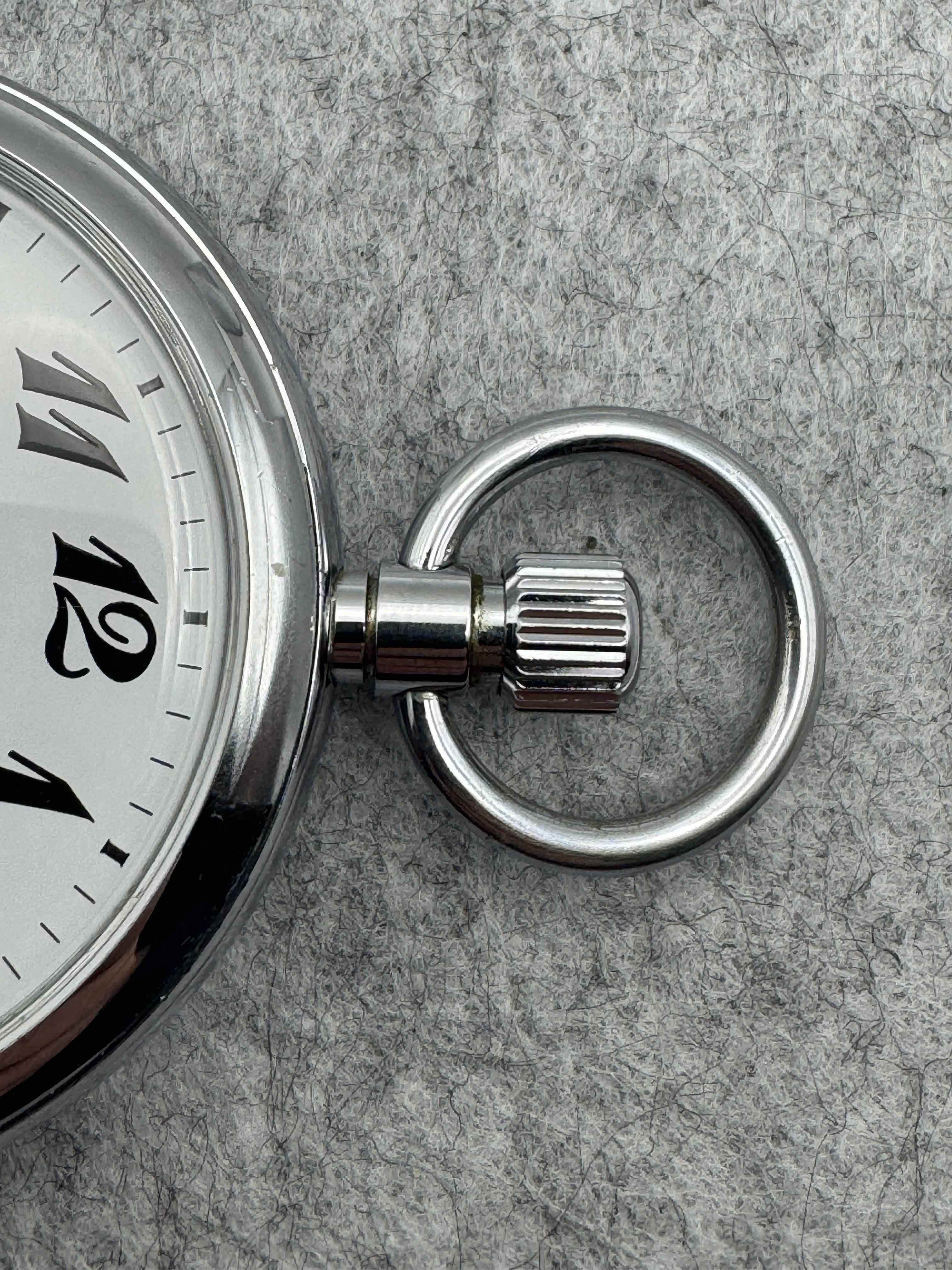 Seiko Quartz Railwayman's Pocket Watch (1983) – Ref. 7550-0010