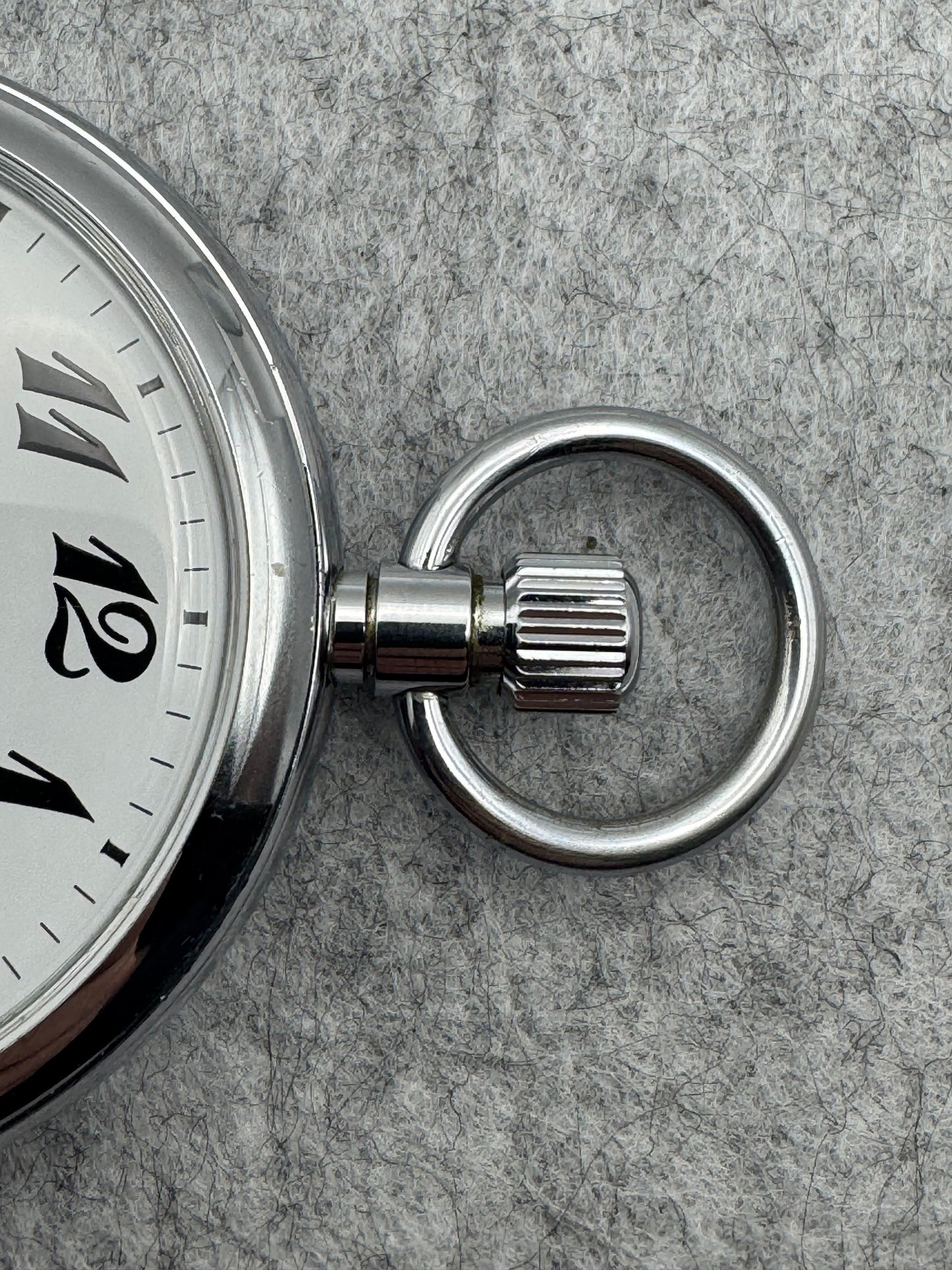 Seiko Quarz Eisenbahner Taschenuhr (1983) – Ref. 7550-0010