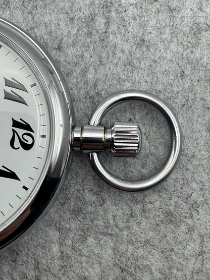 Seiko Quarz Eisenbahner Taschenuhr (1983) – Ref. 7550-0010