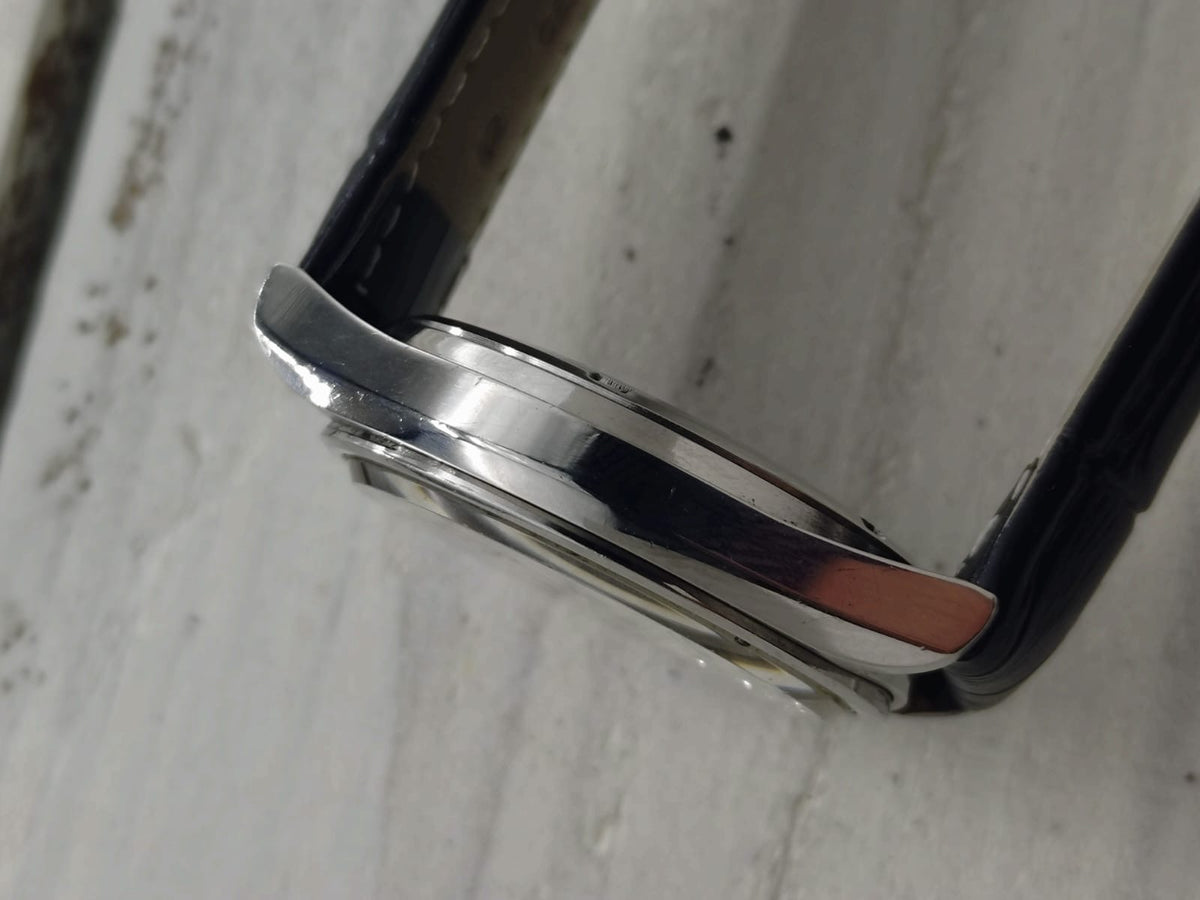 Seiko Lord Matic 5606-7072 – Caliber 5606A, 23 jewels, Suwa Seikosha – matte silver dial – January 1974 – freshly serviced