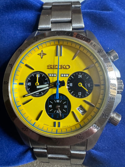 Seiko Chronograph “Dr. Yellow – Class 923 20th Anniversary Limited Edition” (Ref. 8T63-01E0 / No. 426/5000)