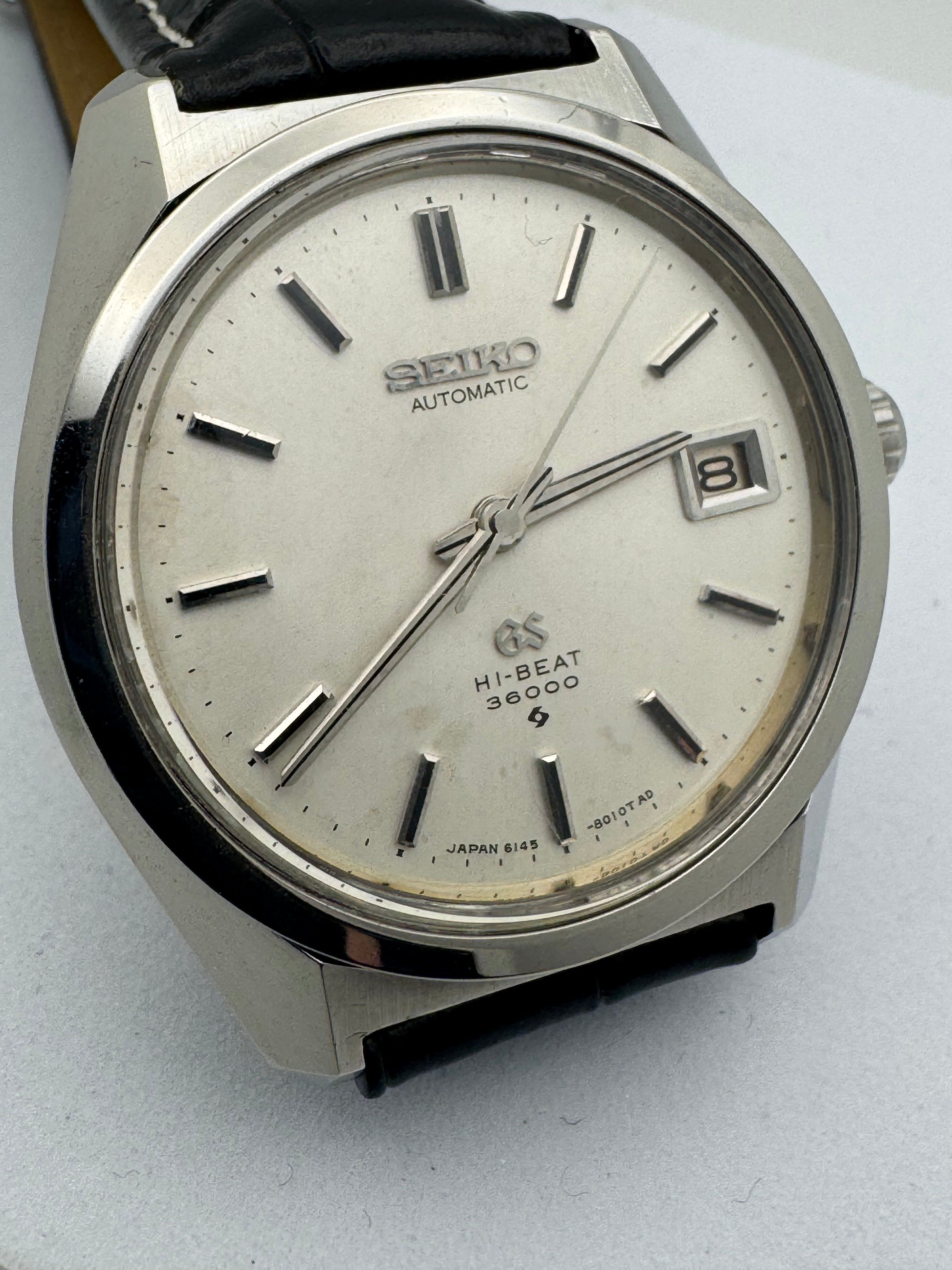Grand Seiko 6145-8000 Hi-Beat (April 1969) – Japanese Microbrands