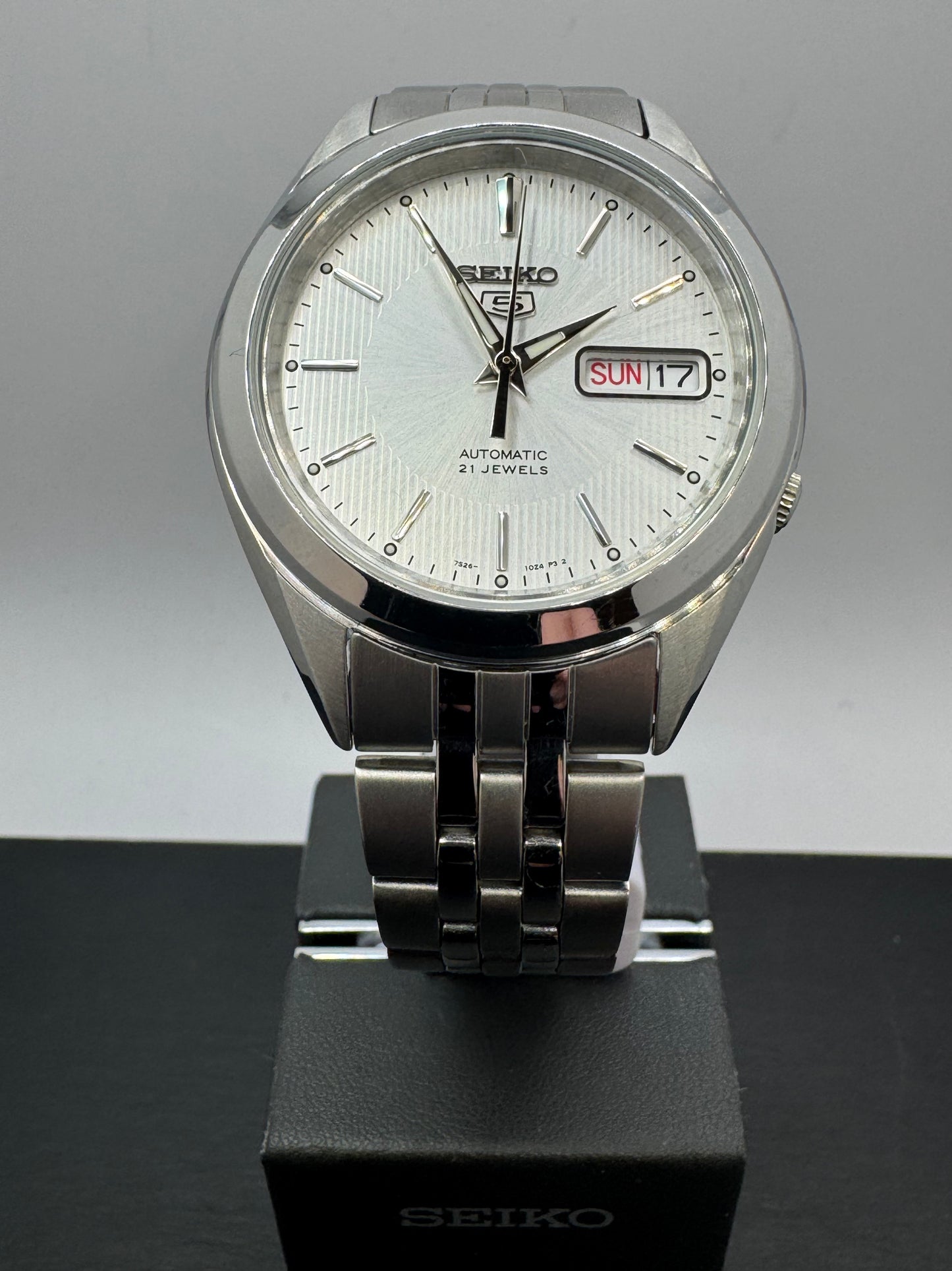 Seiko 5 Automatic „Classic Silver Dial“ – Ref. 7S26-03V0 (JDM, November 1999, frisch revidiert)
